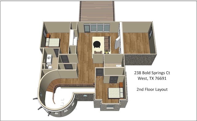 view of layout