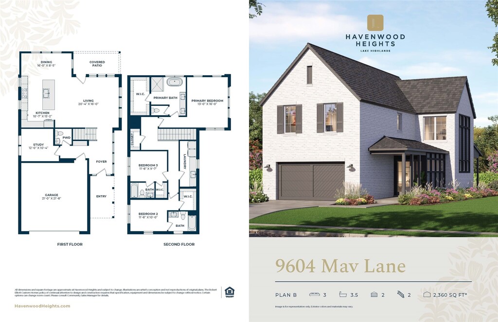 9604 Mav Ln, Dallas, TX 75238 - plan