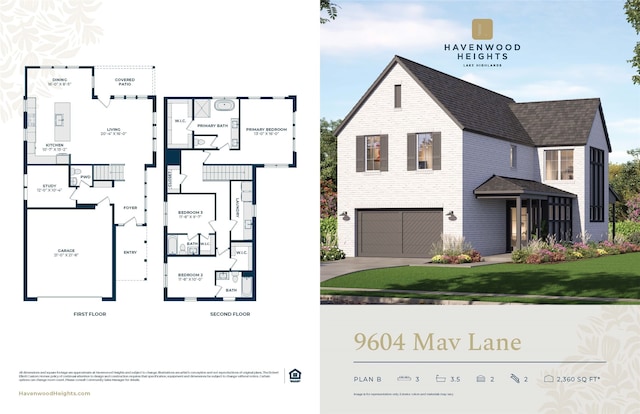 9604 Mav Ln, Dallas, TX 75238 - plan