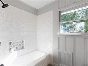 full bathroom with shower / bathtub combination