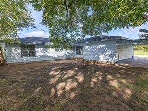 view of back of property