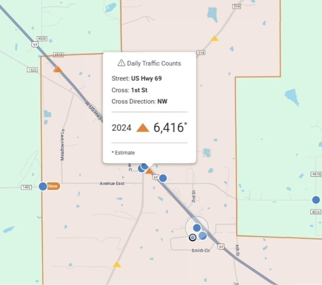 TBD US Highway 69, Point, TX 75472