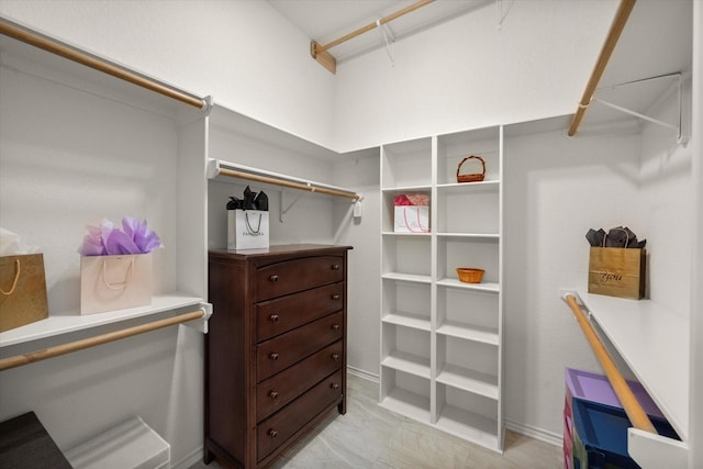 view of spacious closet