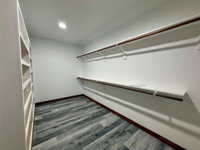 111 County Road 2156, Quitman, TX 75783 - spacious closet with dark wood-style flooring