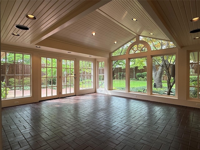 11147 Carissa Dr, Dallas, TX 75218 - unfurnished sunroom with french doors