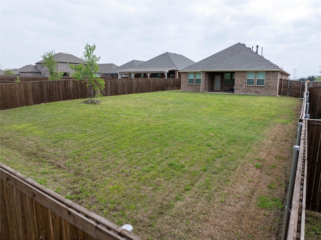 2712 Cain Dr, Anna, TX 75409 - view of yard featuring a fenced backyard