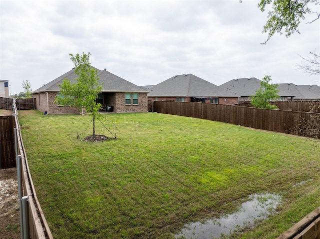 2712 Cain Dr, Anna, TX 75409 - view of yard featuring a fenced backyard