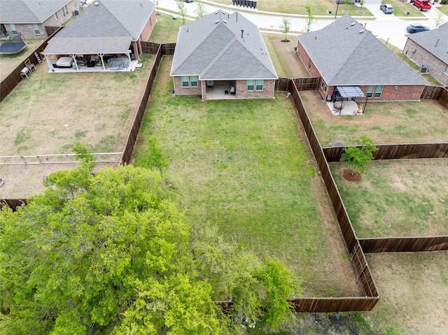 2712 Cain Dr, Anna, TX 75409 - aerial view with a residential view