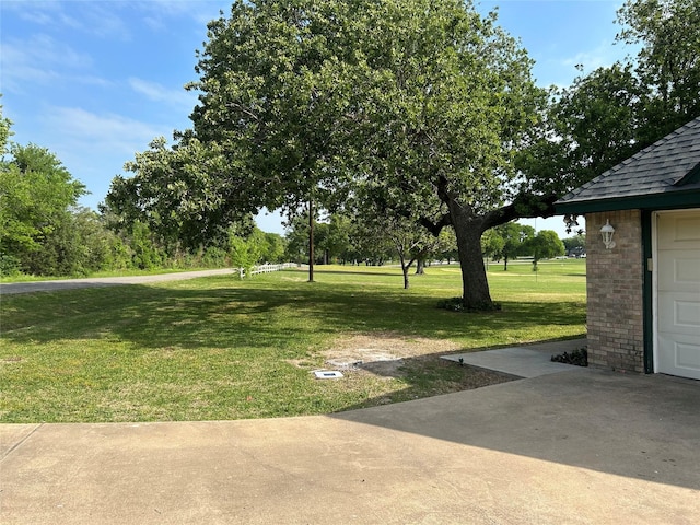 view of yard