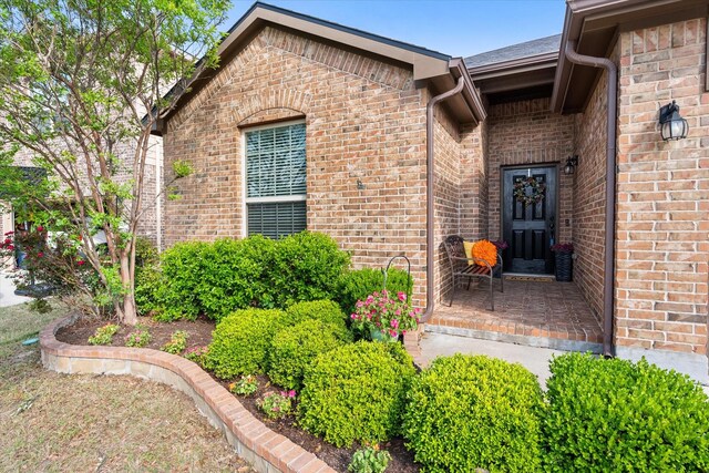 14116 Rabbit Brush Ln, Fort Worth, TX 76052 - view of side of home featuring brick siding