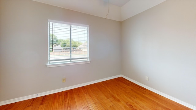 6926 Wickliff Trl, Plano, TX 75023 - unfurnished room with light wood-style flooring and baseboards