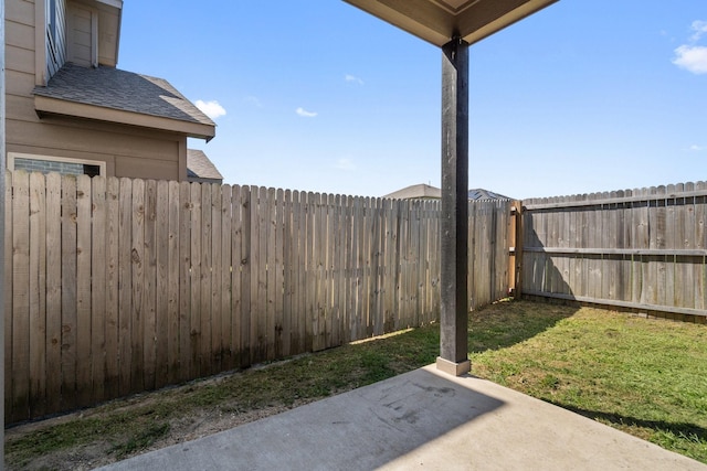 4652 Raleigh Dalton Rd, Dallas, TX 75227 - view of yard with a fenced backyard and a patio area