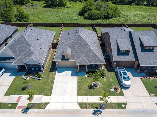 drone / aerial view