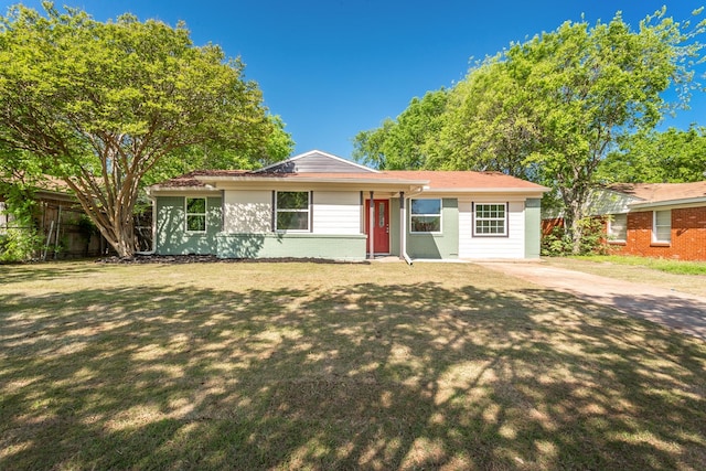 4227 Harvey Dr, Mesquite, TX 75150 - view of single story home