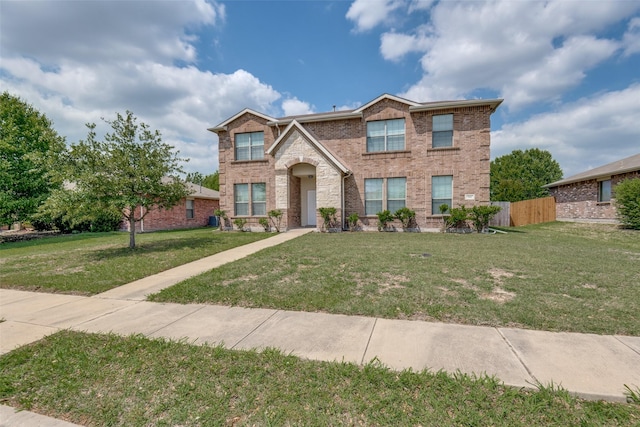 504 Ame Ln, Royse City, TX 75189 - traditional-style home featuring brick siding
