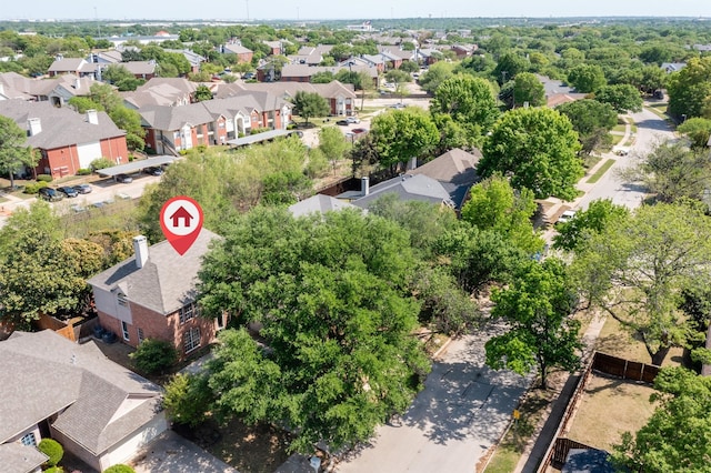 1727 Parkwood Dr, Grapevine, TX 76051 - aerial view of residential area