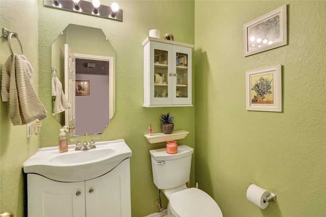 5428 Redwater Ct, The Colony, TX 75056 - bathroom with toilet and vanity