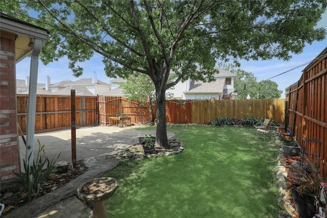 5428 Redwater Ct, The Colony, TX 75056 - view of yard with a patio