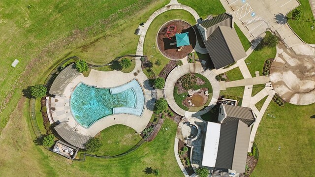 aerial view