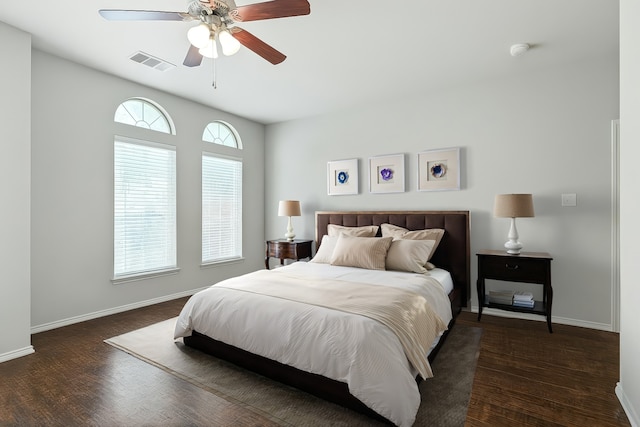 1370 Misty Cv, Rockwall, TX 75087 - bedroom with wood finished floors and ceiling fan