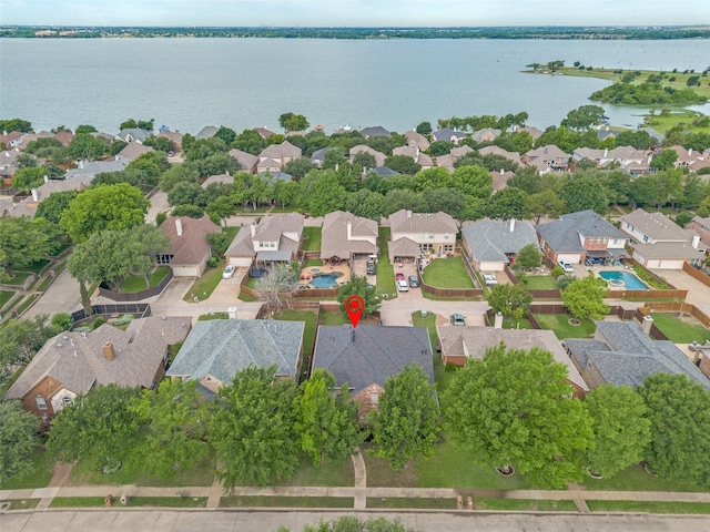 1370 Misty Cv, Rockwall, TX 75087 - view of property location with nearby suburban area and a large body of water