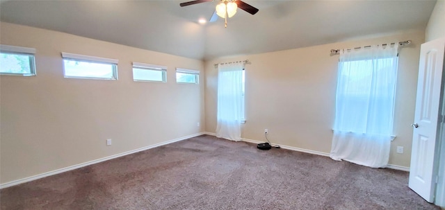 1107 Brooklyn Dr, Anna, TX 75409 - carpeted spare room featuring baseboards and a ceiling fan