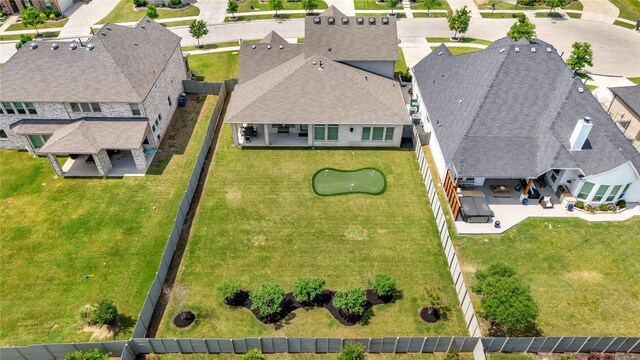 drone / aerial view