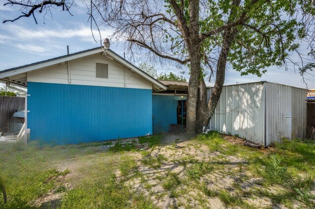 view of side of property