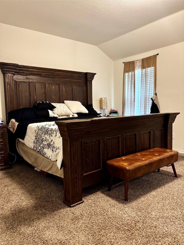 828 Costlow Ln, Fate, TX 75189 - bedroom with light carpet and vaulted ceiling