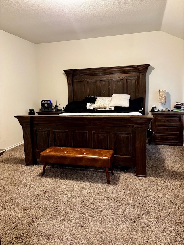 828 Costlow Ln, Fate, TX 75189 - bedroom featuring carpet floors and lofted ceiling