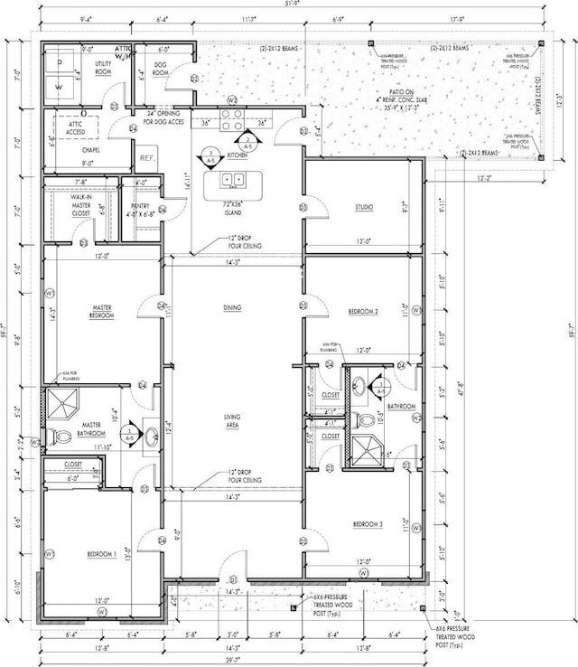 818 Rd 5607, Cleveland, TX 77327 - floor plan