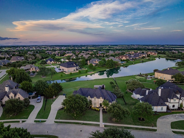 147 Stoneleigh Dr, Heath, TX 75032 - aerial view of property and surrounding area with a nearby body of water and nearby suburban area