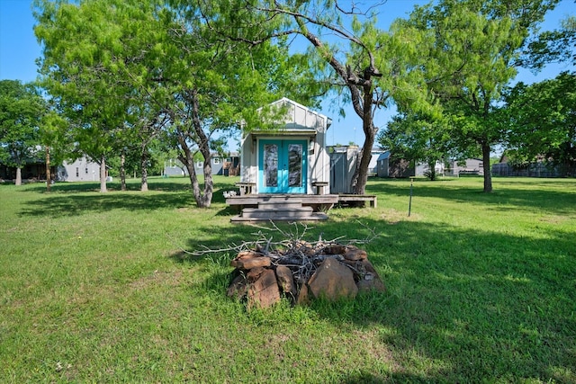 view of yard