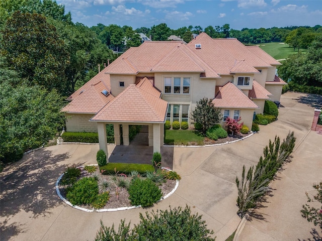 6001 Laurel Valley Ct, Fort Worth, TX 76132 - mediterranean / spanish house with a gazebo and stucco siding