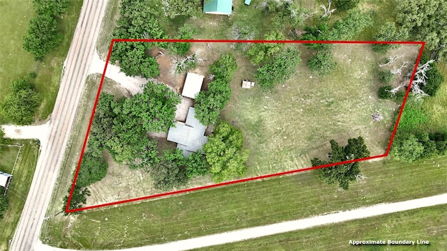 10139 Fm 3441, Malakoff, TX 75148 - aerial overview of property's location featuring property boundaries highlighted