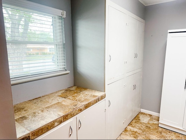 view of laundry area