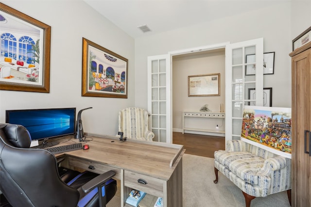 3204 Discovery Dr, Little Elm, TX 75068 - office featuring wood finished floors