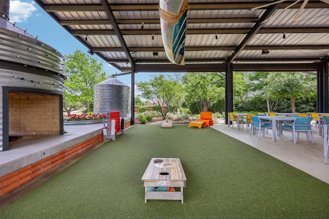 3204 Discovery Dr, Little Elm, TX 75068 - view of patio / terrace featuring outdoor dining space