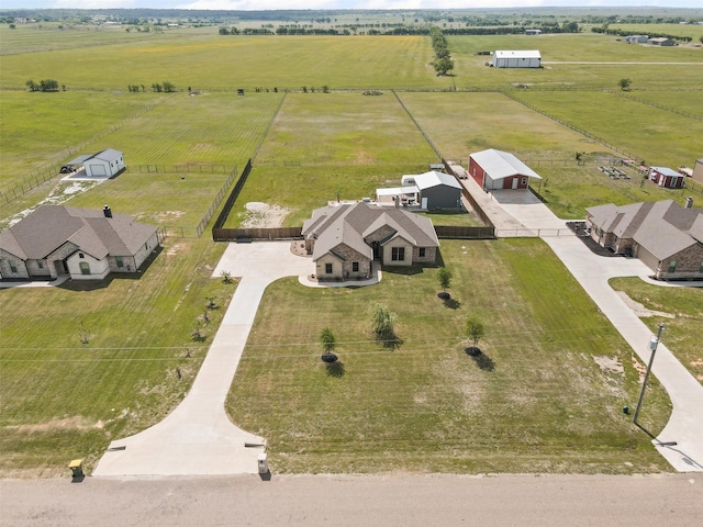 2210 County Road 1104, Cleburne, TX 76031 - drone / aerial view with a rural view