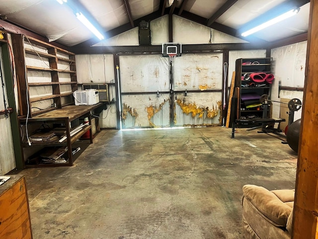 308 N Pecan St, Muenster, TX 76252 - garage with cooling unit