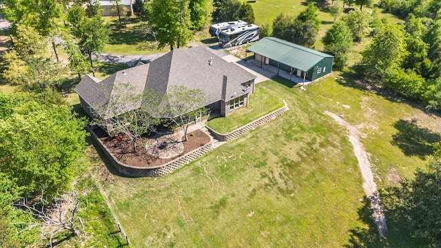 drone / aerial view