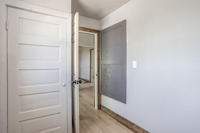 1754 County Road 427, Muenster, TX 76252 - interior space with baseboards and light wood-style floors