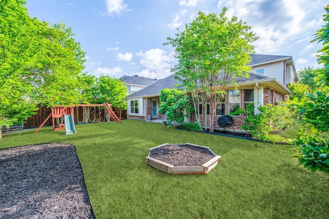 11529 Penick Way, Frisco, TX 75033 - view of yard with a playground