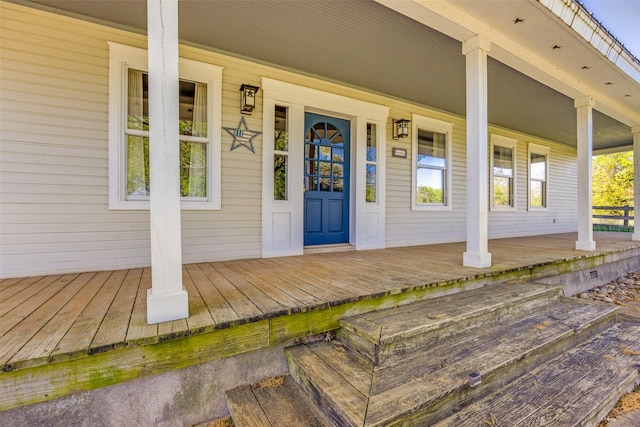 1182 County Road 3025, Bonham, TX 75418 - entrance to property with a porch