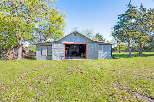 1182 County Road 3025, Bonham, TX 75418 - view of pole building featuring a lawn