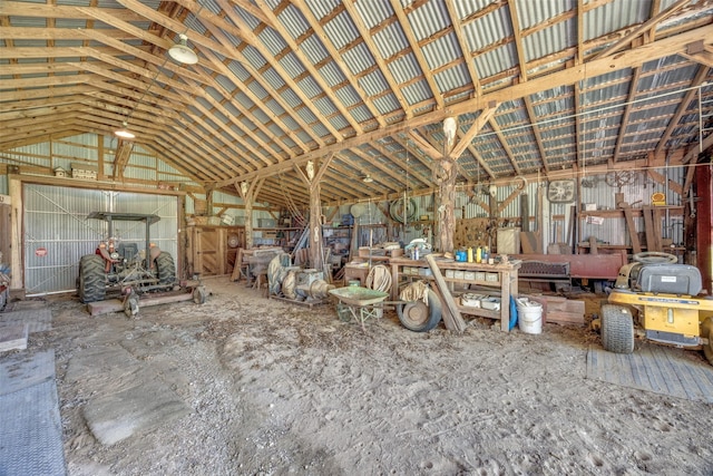 1182 County Road 3025, Bonham, TX 75418 - miscellaneous room featuring lofted ceiling