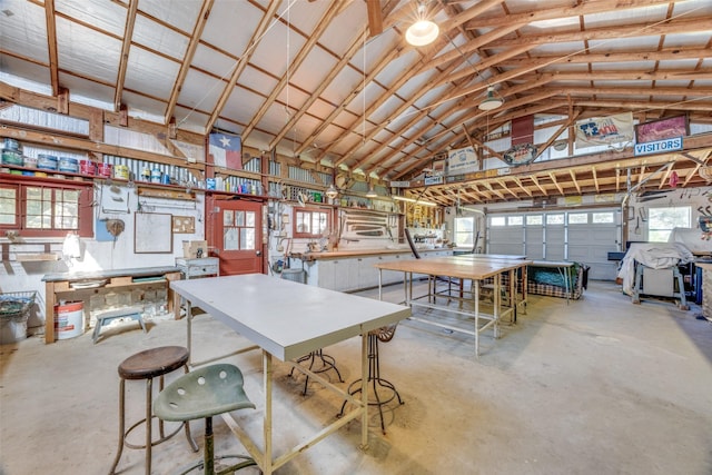 1182 County Road 3025, Bonham, TX 75418 - interior space featuring a workshop area