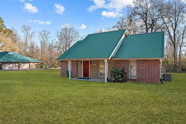 5663 Bretwood Dr, Keithville, LA 71047 - view of outdoor structure featuring covered porch and central air condition unit