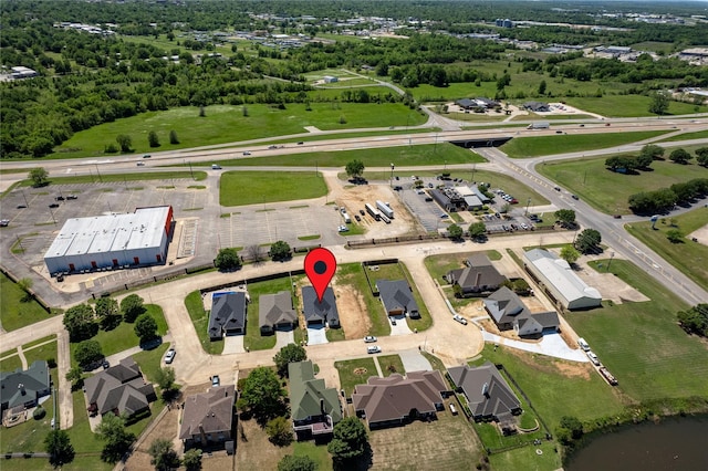 drone / aerial view