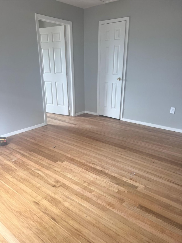 704 N Tennessee St, Mckinney, TX 75069 - interior space featuring baseboards and light wood-style floors